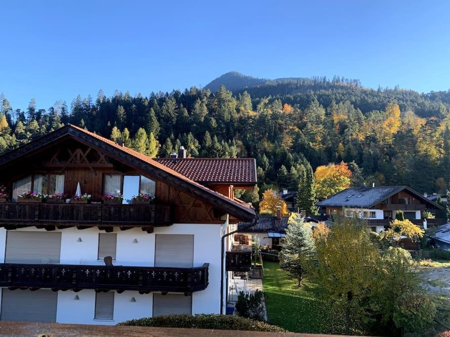 Garmisch Lux Apartment Mit Sauna Kültér fotó